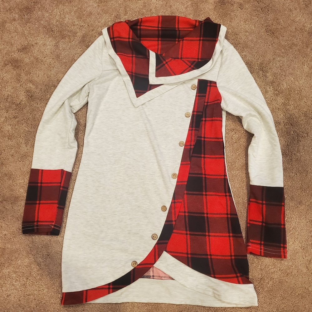 Long sleeve women's tunic - Picture 1 of 4